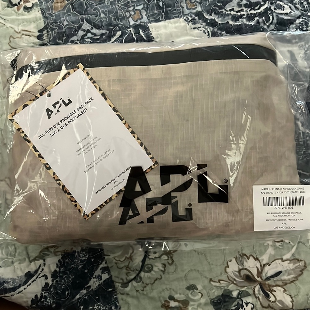Apl nylon convertible backpack